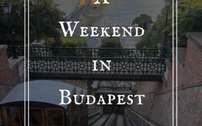A weekend in Budapest