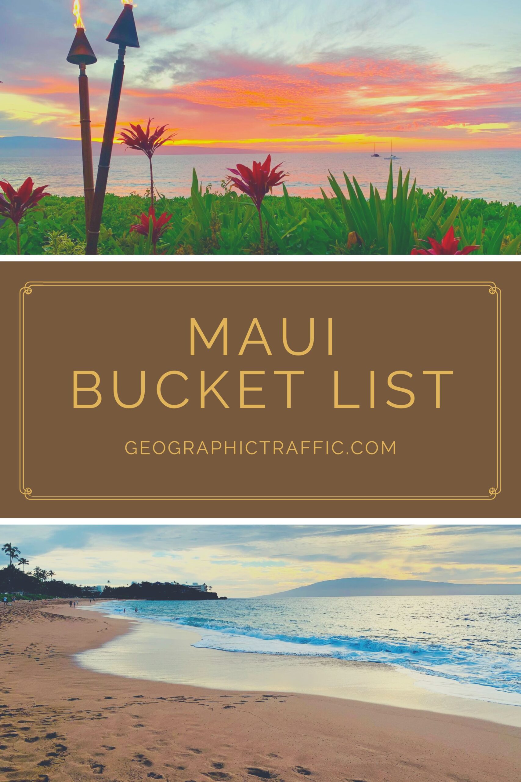 Maui bucket list